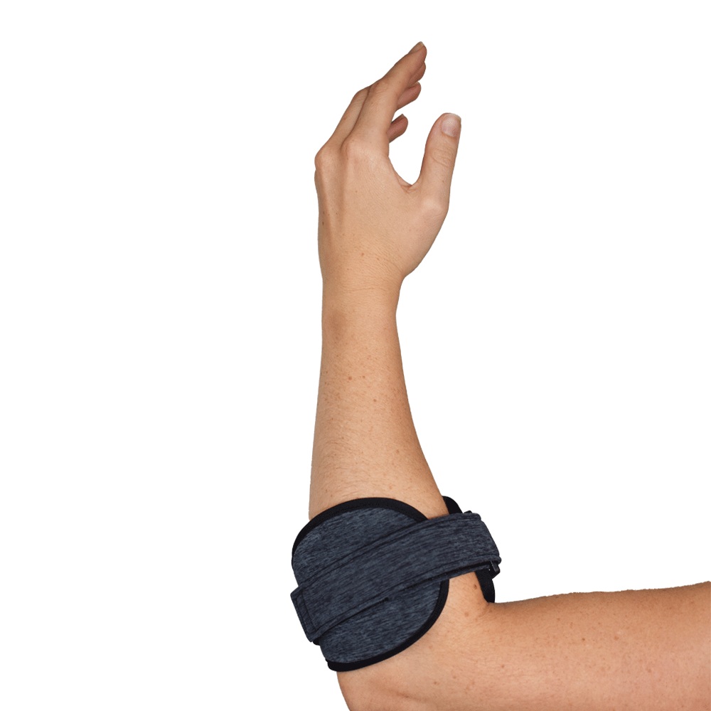 Thermoskin Dual Pad Tennis Elbow Support Black