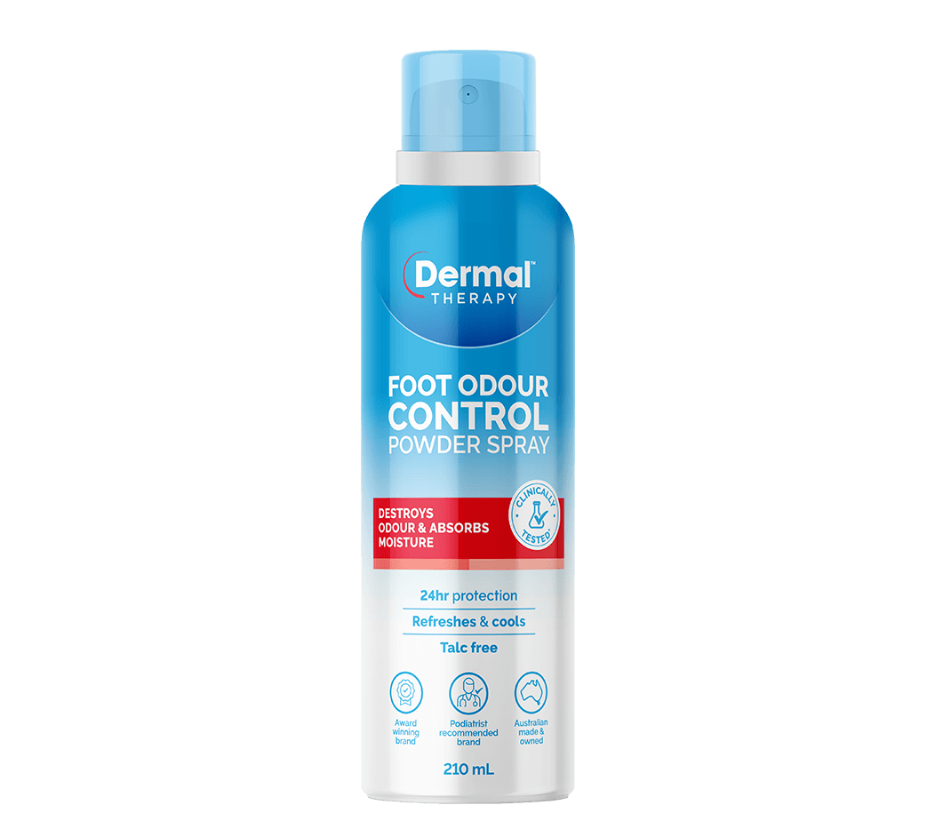 Dermal Therapy Foot Odour Control Powder Spray 210mL