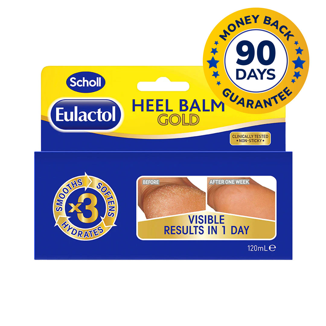 Scholl Eulactol Heel Balm Gold 120mL