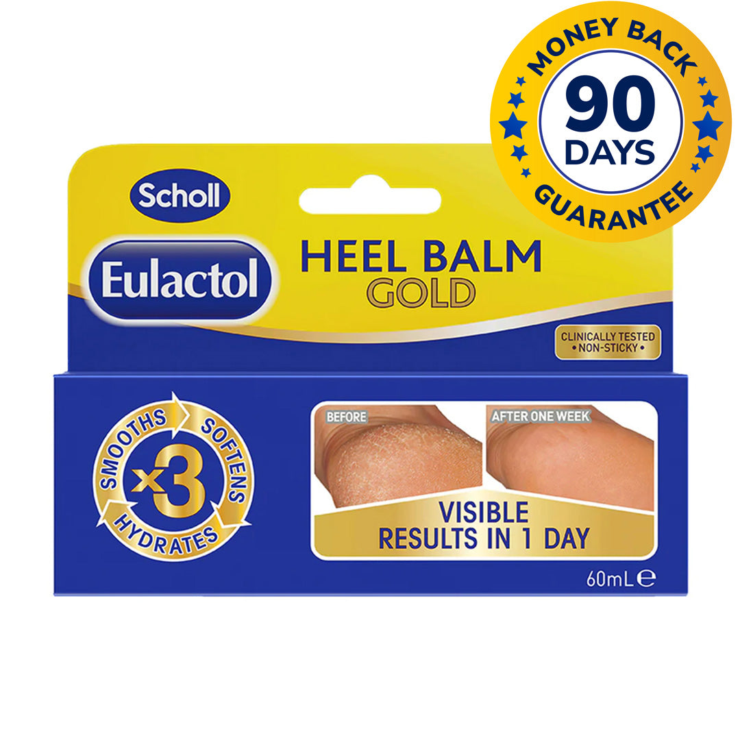 Scholl Eulactol Cracked Heel Balm Gold 60mL