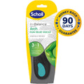 Scholl In Balance Pain Relief Arch Orthotic Insole Medium 7 - 8.5 1 Pair