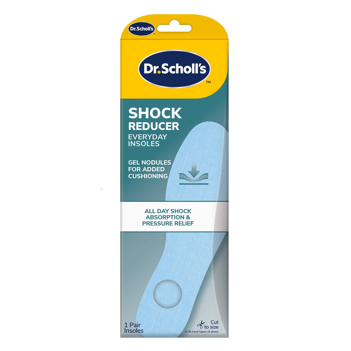 Scholl Shock Reducer Everyday Insoles 1 Pair