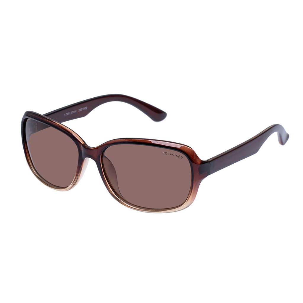 Cancer Council STAPLETON Sunglasses Chocolate Grad 1 Pair