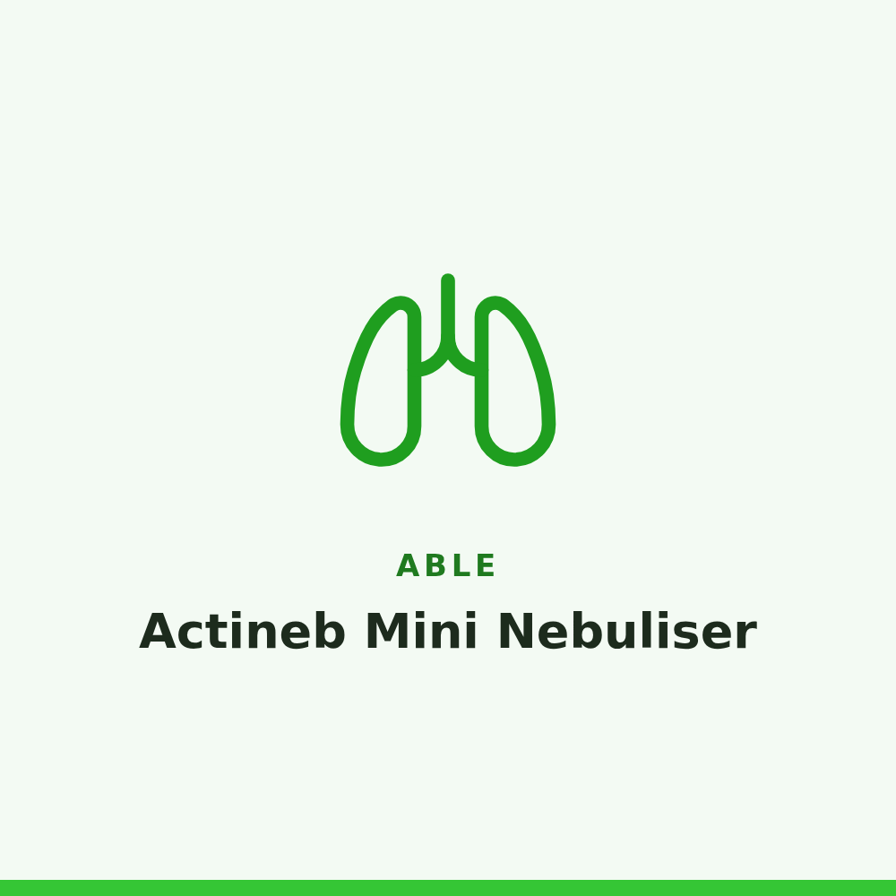 Able Actineb Mini Nebuliser