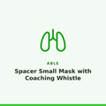 Able Spacer Small Mask with Coaching Whistle