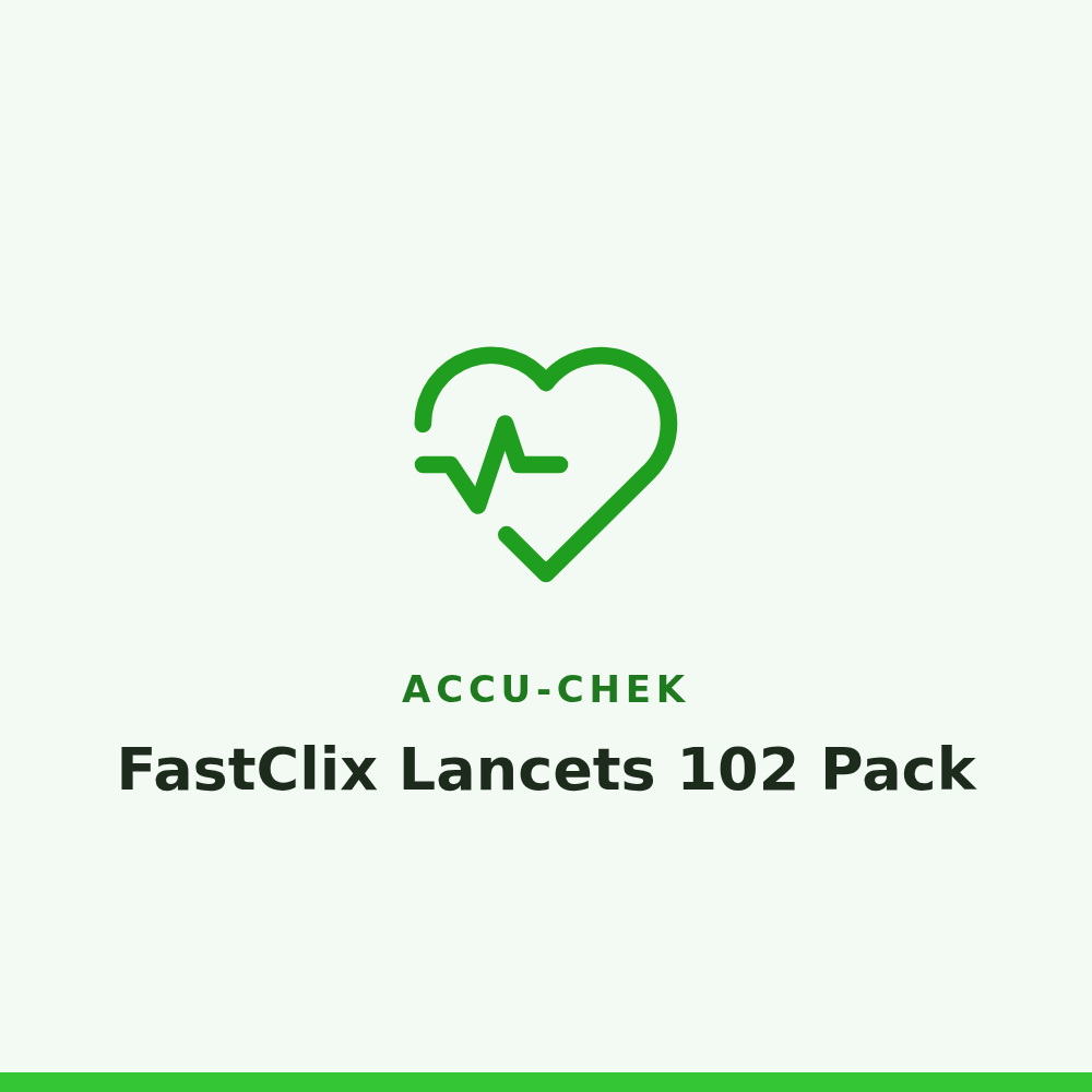 Accu-Chek FastClix Lancets 102 Pack