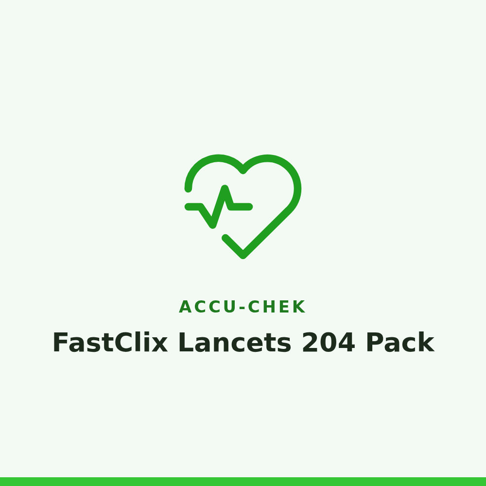 Accu-Chek FastClix Lancets 204 Pack
