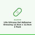 Allevyn Life Silicone Gel Adhesive Dressing 12.9cm x 12.9cm 2 Pack