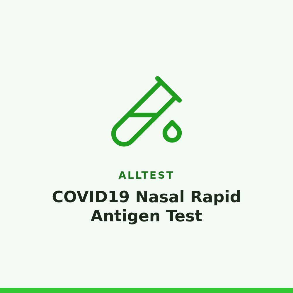 Alltest COVID19 Nasal Rapid Antigen Test 1 Pack