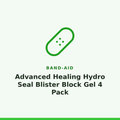 Band-Aid Advanced Healing Hydro Seal Blister Block Gel 4 Pack