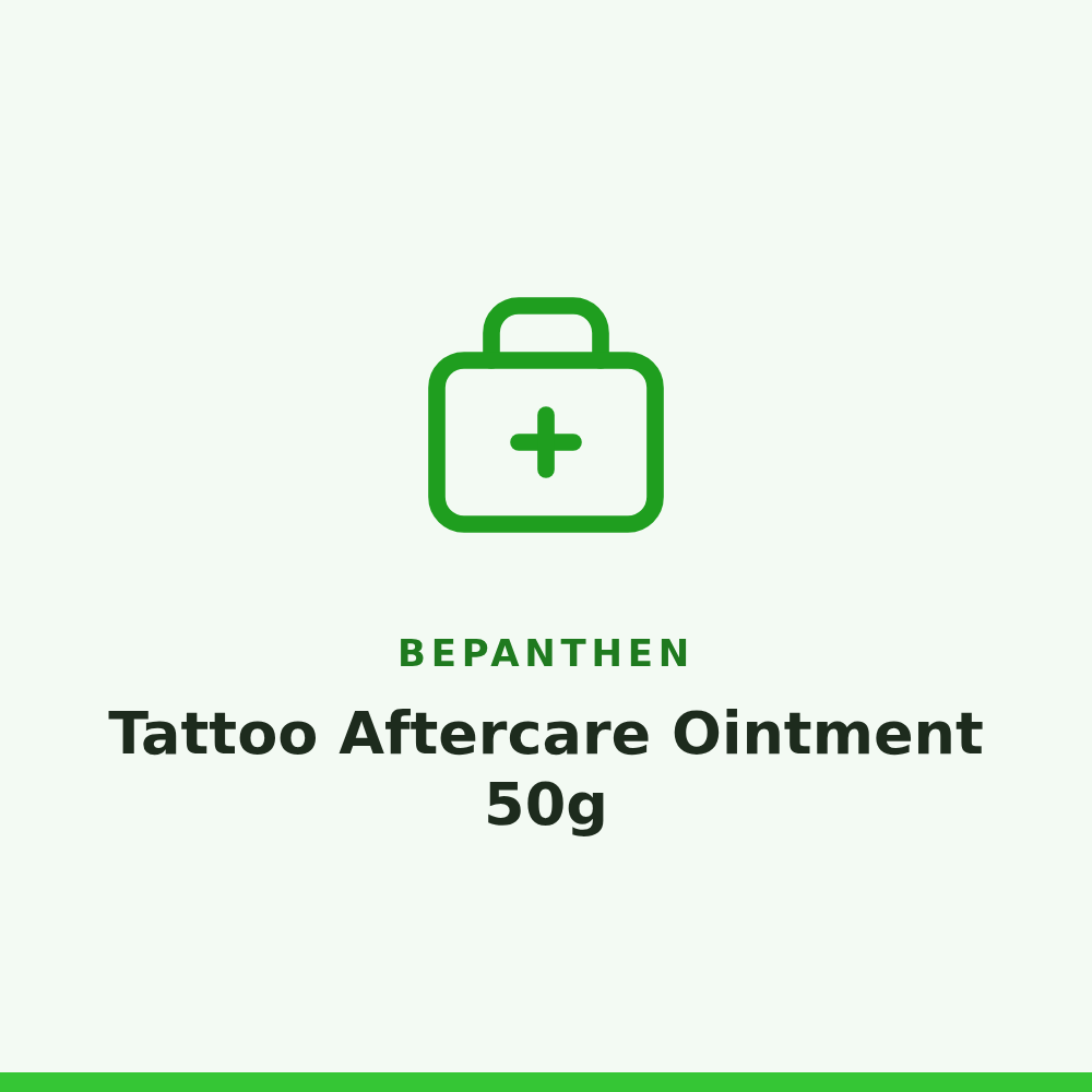 Bepanthen Tattoo Aftercare Ointment 50g