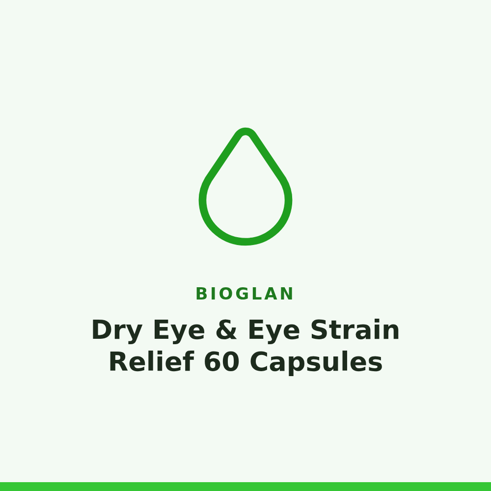 Bioglan Dry Eye & Eye Strain Relief 60 Capsules