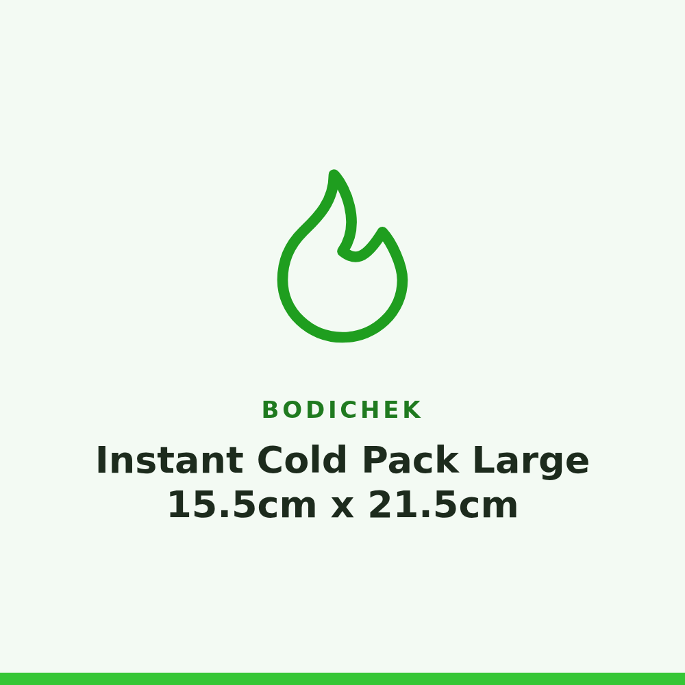 Bodichek Instant Cold Pack Large 15.5cm x 21.5cm