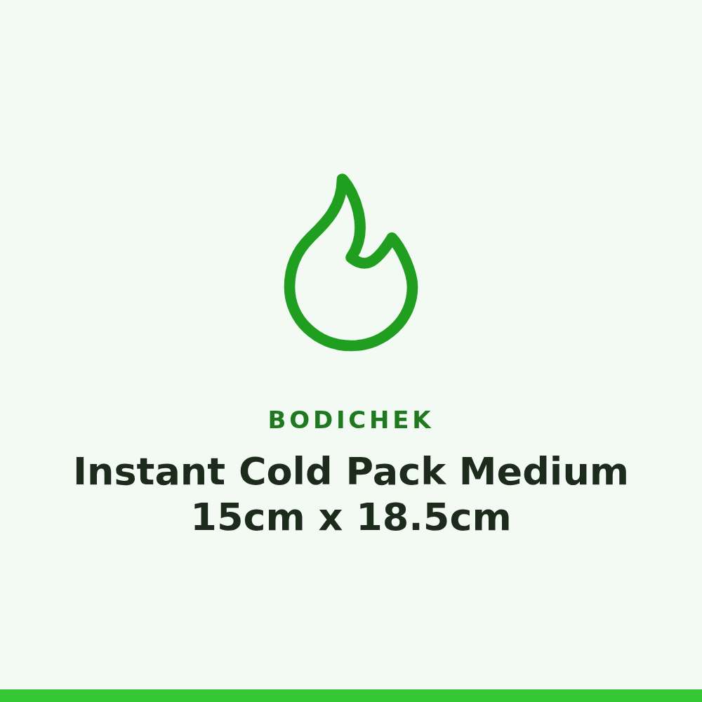 Bodichek Instant Cold Pack Medium 15cm x 18.5cm