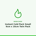 Bodichek Instant Cold Pack Small 9cm x 16cm Twin Pack