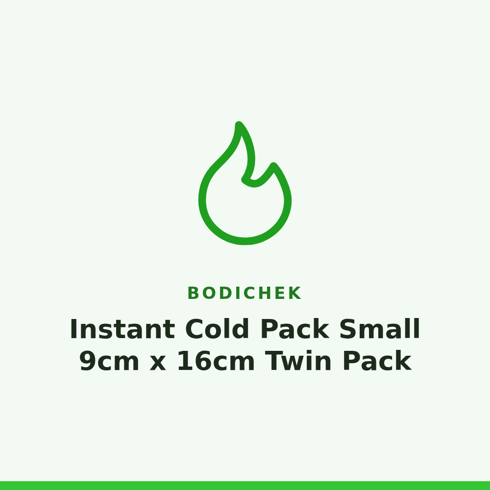 Bodichek Instant Cold Pack Small 9cm x 16cm Twin Pack