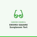Cancer Council ENVIRO SQUARE Sunglasses Tort 1 Pair