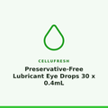 Cellufresh Preservative-Free Lubricant Eye Drops 30 x 0.4mL