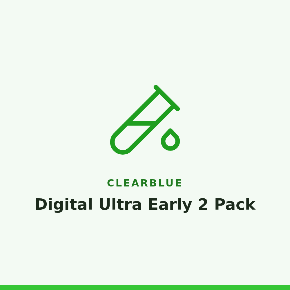 Clearblue Digital Ultra Early 2 Pack