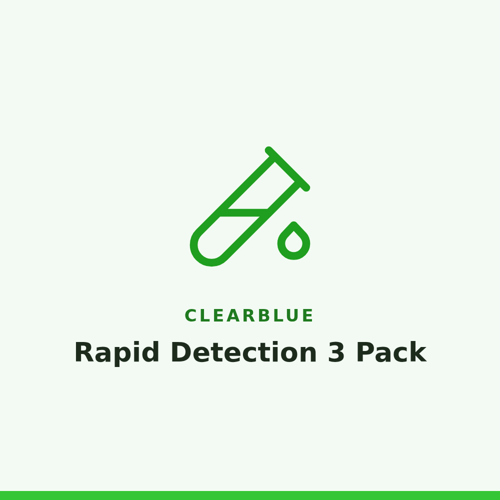 Clearblue Rapid Detection 3 Pack
