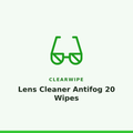 Clearwipe Lens Cleaner Antifog 20 Wipes