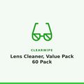 Clearwipe Lens Cleaner, Value Pack 60 Pack