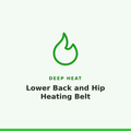 Deep Heat Lower Back and Hip Heating Belt 1 Pack