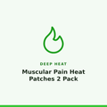 Deep Heat Muscular Pain Heat Patches 2 Pack