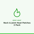 Deep Heat Neck & Joint Heat Patches 2 Pack