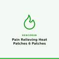 Dencorub Pain Relieving Heat Patches 6 Patches