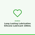 Durex Long Lasting Lubrication Silicone Lubricant 100mL