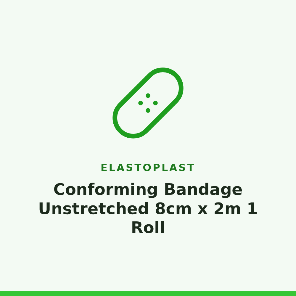 Elastoplast Conforming Bandage Unstretched 8cm x 2m 1 Roll