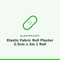 Elastoplast Elastic Fabric Roll Plaster 2.5cm x 3m 1 Roll