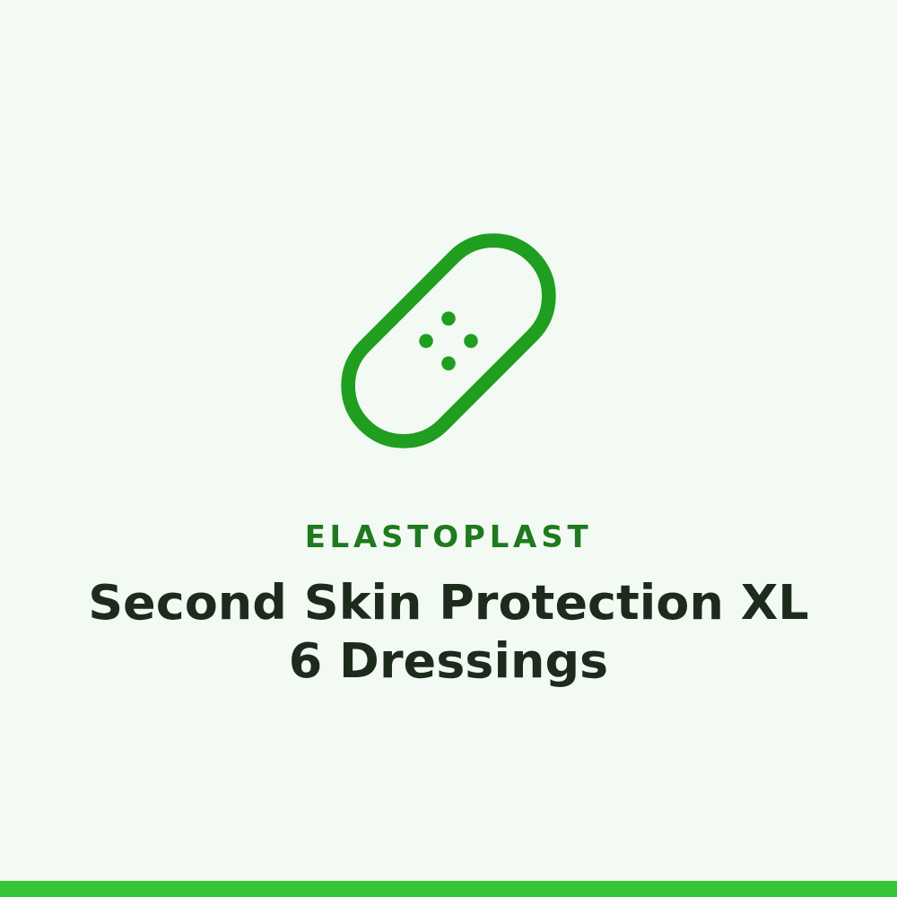 Elastoplast Second Skin Protection XL 6 Dressings