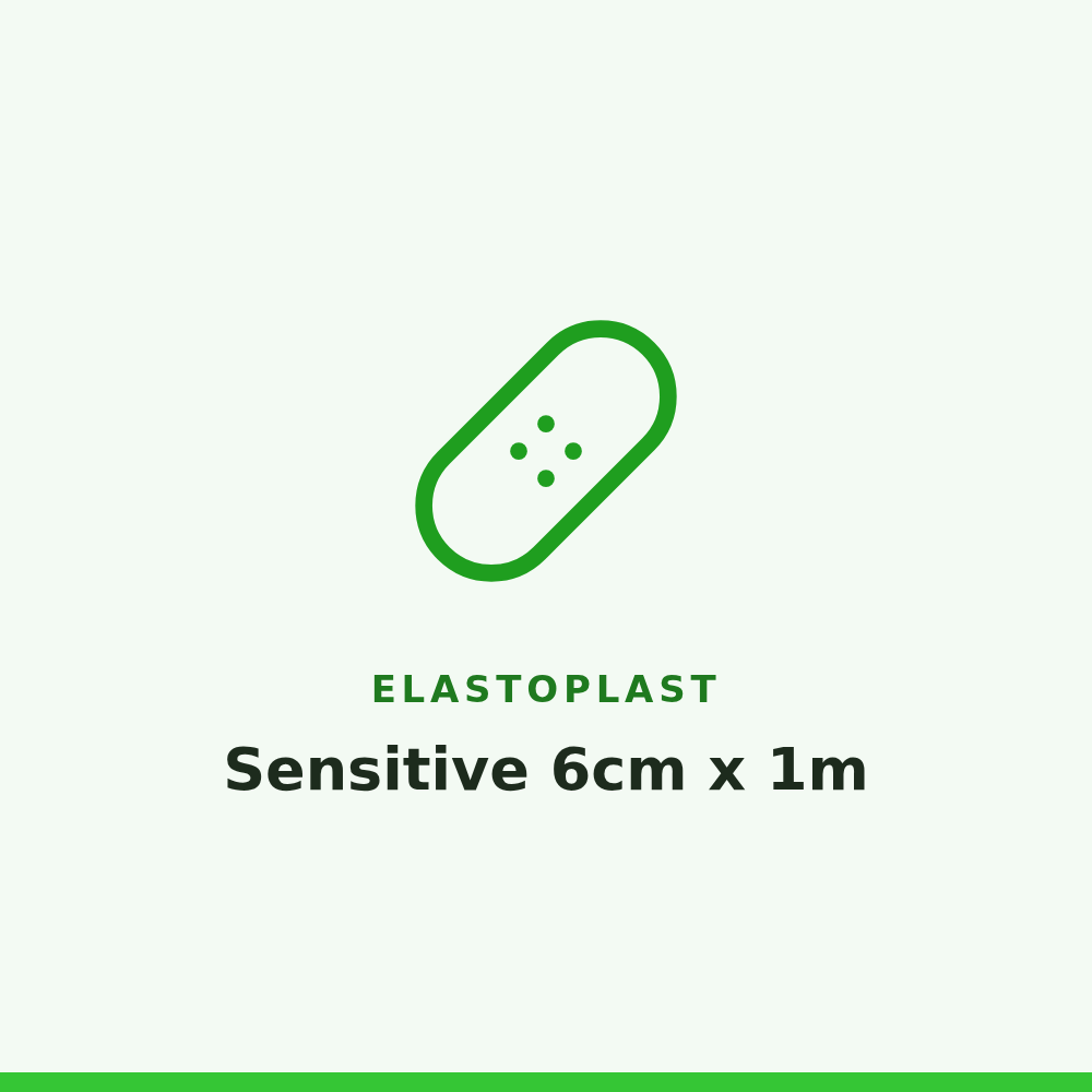 Elastoplast Sensitive 6cm x 1m 1 Pack