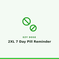 Ezy Dose 2XL 7 Day Pill Reminder