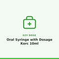 Ezy Dose Oral Syringe with Dosage Korc 10ml