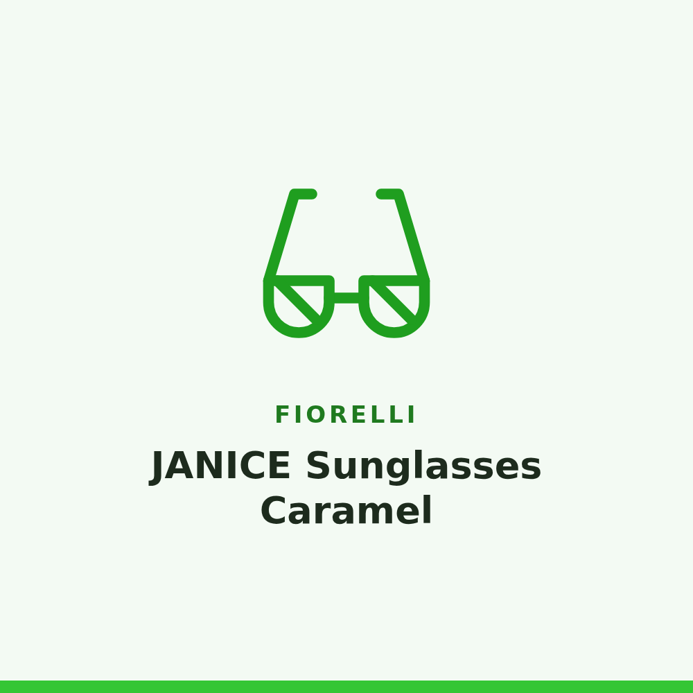 Fiorelli JANICE Sunglasses Caramel 1 Pair