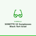 Fiorelli SONETTE V2 Sunglasses Black Tort Grad 1 Pair
