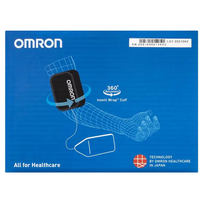 Omron HEM7361T Blood Pressure Monitor with AFib Indicator, Bluetooth