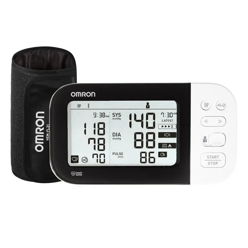Omron HEM7361T Blood Pressure Monitor with AFib Indicator, Bluetooth