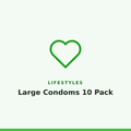 LifeStyles Large Condoms 10 Pack