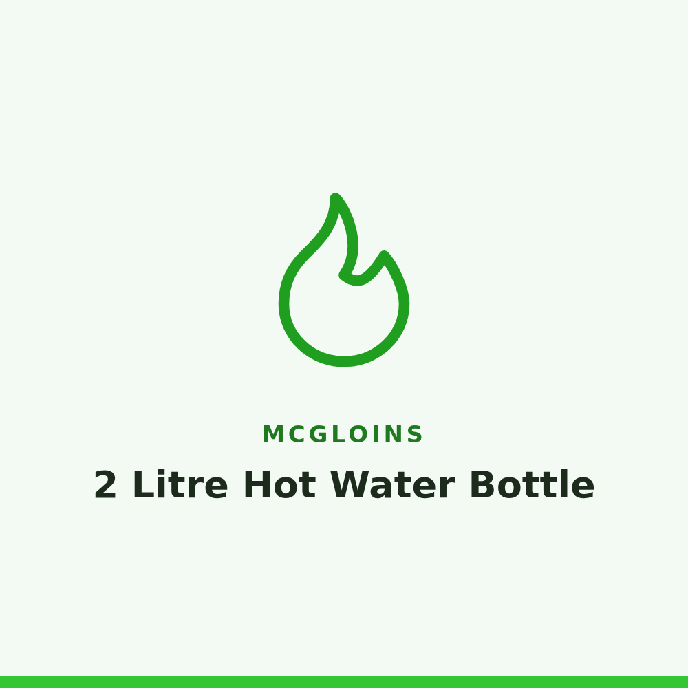 McGloins 2 Litre Hot Water Bottle