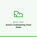 Milky Foot Active Exfoliating Foot Pads 1 Pair