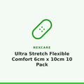 Nexcare Ultra Stretch Flexible Comfort 6cm x 10cm 10 Pack