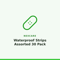 Nexcare Waterproof Strips Assorted 30 Pack