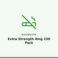 Nicorette Extra Strength 4mg 150 Pack