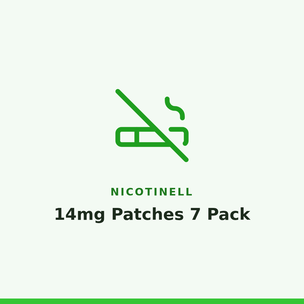 Nicotinell 14mg Patches 7 Pack