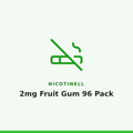 Nicotinell 2mg Fruit Gum 96 Pack