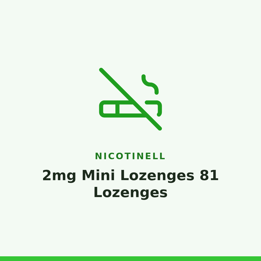 Nicotinell 2mg Mini Lozenges 81 Lozenges